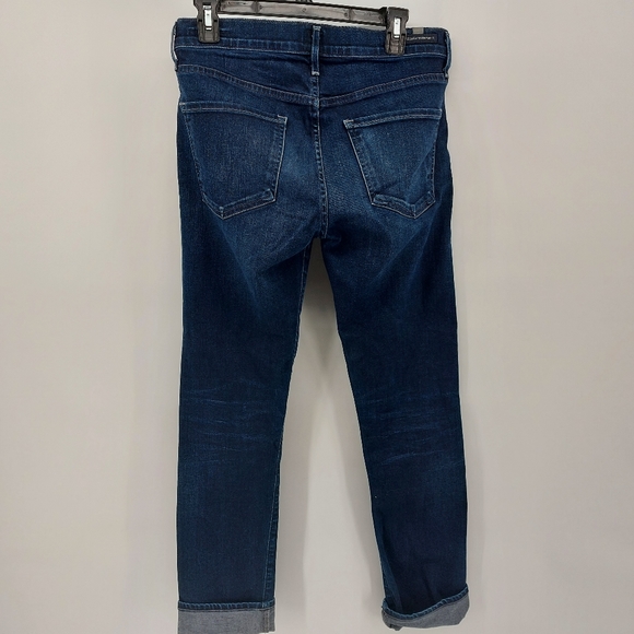 Citizens of Humanity Agnes Mid Rise Slim Straight in Midnight Blue - Picture 4 of 9